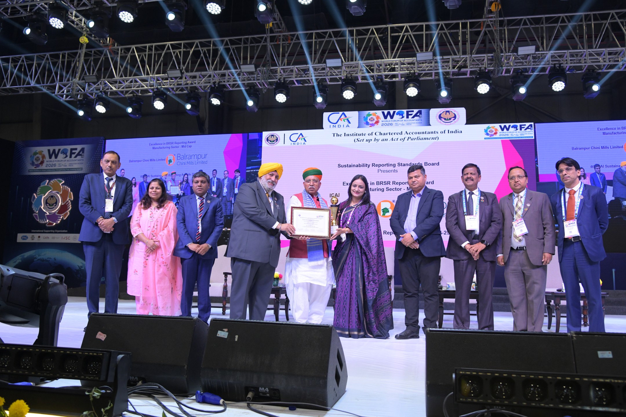ICAI Sustainability Reporting Awards 2024-25 ceremony photograph 3