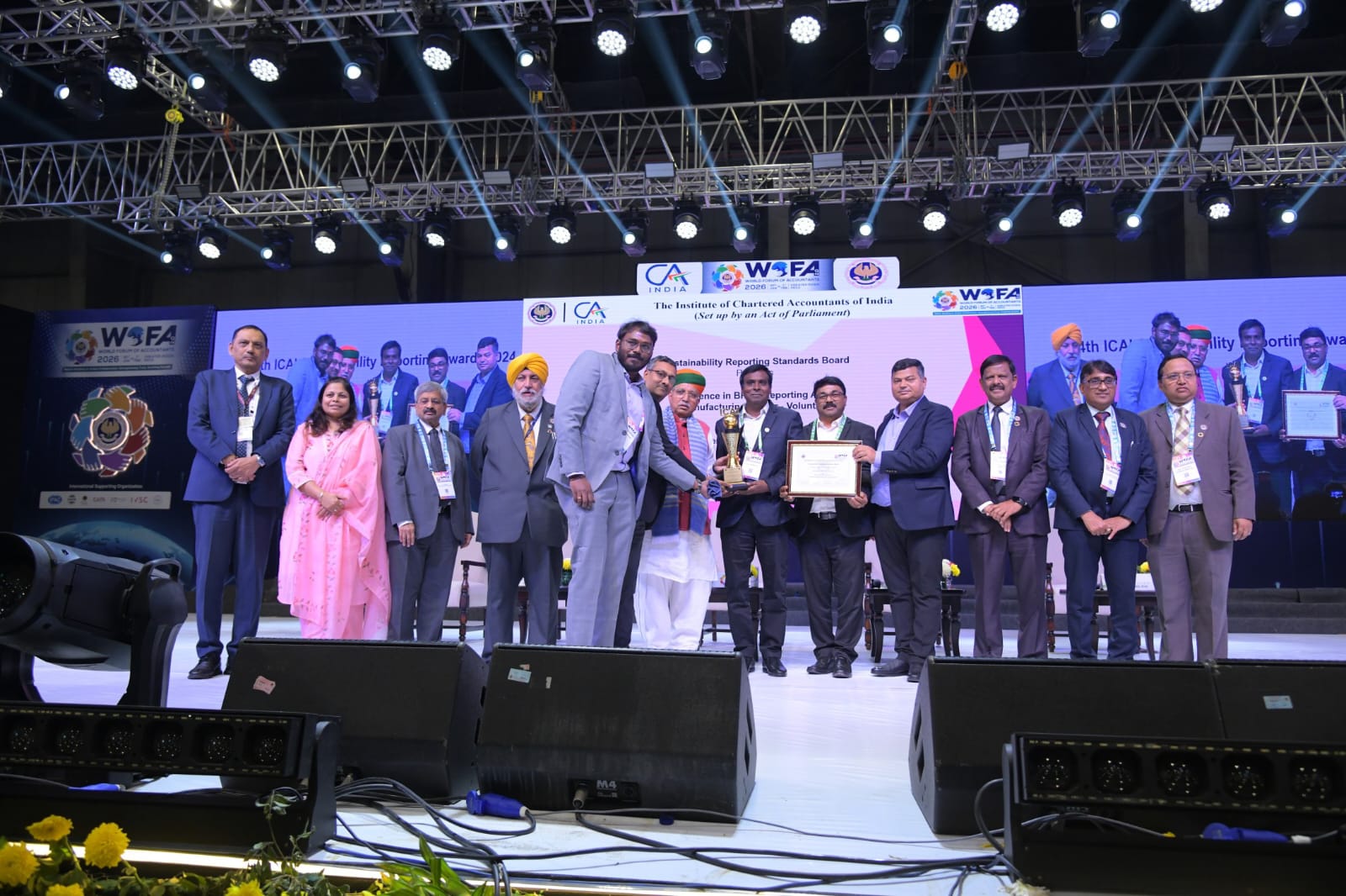 ICAI Sustainability Reporting Awards 2024-25 ceremony photograph 7
