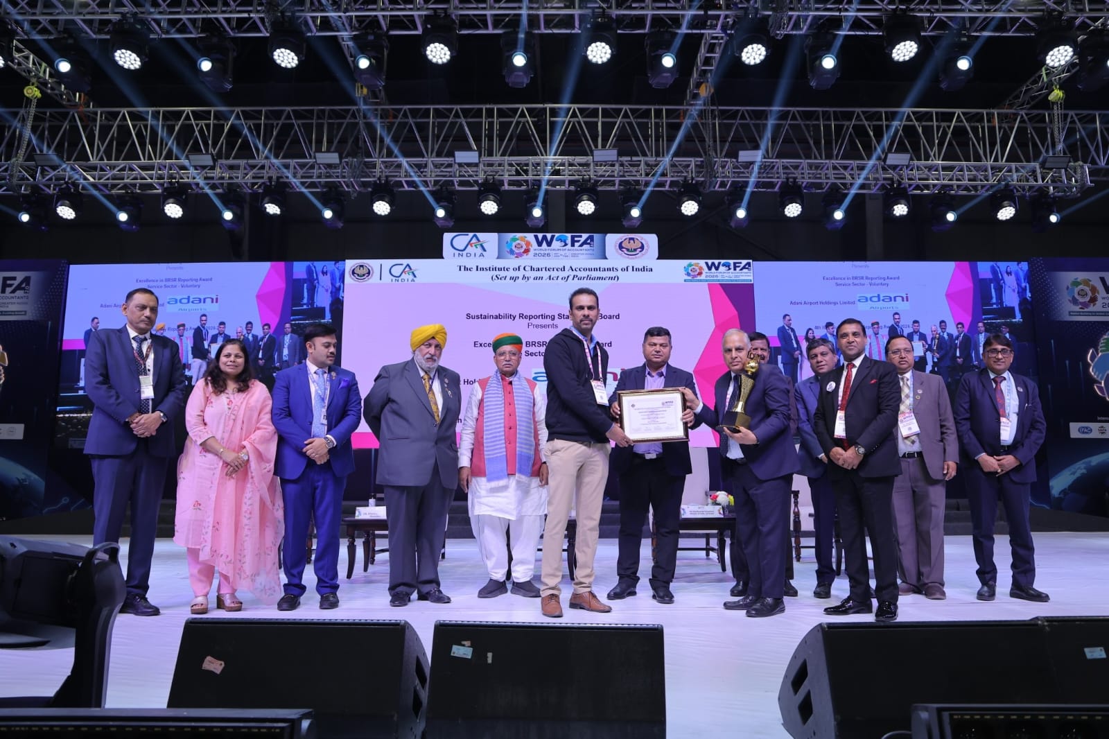 ICAI Sustainability Reporting Awards 2024-25 ceremony photograph 8